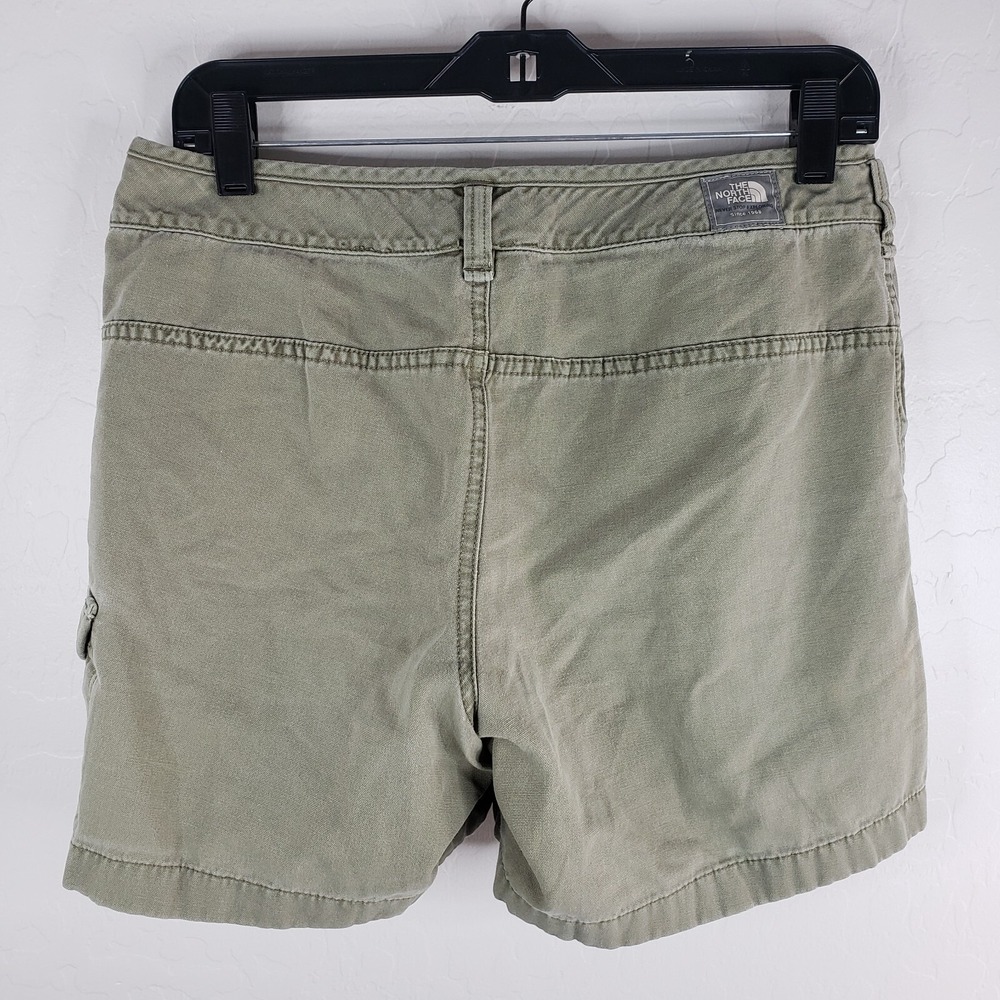 The North Face Shorts Women's Size 8 Green A5 Series Outdoor Hiking Cargo Pocket - Picture 2 of 11